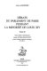 D�ebats du Parlement de Paris pendant la minorit�e de Louis XIV /