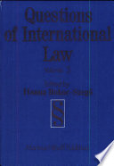 Questions of international law : Hungarian perspectives /
