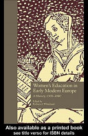 Women's education in early modern Europe a history, 1500-1800 /