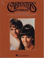 Carpenters anthology : piano, vocal, guitar