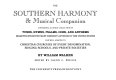 The Southern harmony & musical companion : containing a choice collection of tunes, hymns, psalms, odes, and anthems, selected from the most eminent authors in the United States and well adapted to Christian churches of every denomination, singing schools, and private societies /