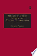 Records of English court music