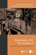 Renaissance art reconsidered : an anthology of primary sources /