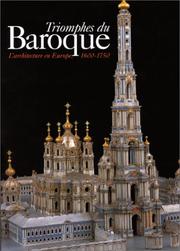 Triomphes du Baroque : l'architecture en Europe, 1600-1750 /