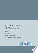 P. Papinius Statius Volume I : Thebaid and Achilleid