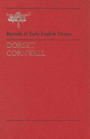 Records of early English drama