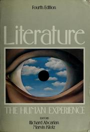 Literature, the human experience /