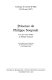 Pr�esence de Philippe Soupault : avec des textes in�edits de Philippe Soupault : actes /