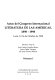 Actas del Congreso Internacional Literatura de las Am�ericas, 1898-1998 : Le�on, 12-16 de octubre de 1998 /