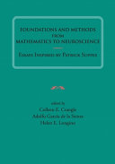 Foundations and methods from mathematics to neuroscience : essays inspired by Patrick Suppes /