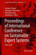 Proceedings of International Conference on Sustainable Expert Systems : ICSES 2020 /