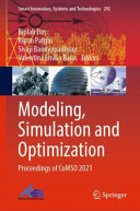 Modeling, Simulation and Optimization : Proceedings of CoMSO 2021 /