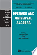 Operads and universal algebra : proceedings of the International Conference on Operads and Universal Algebra, Tianjin, China, 5-9 July 2010 /