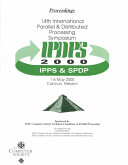 14th International Parallel and Distributed Processing Symposium : IPDPS 2000 : proceedings, 1-5 May 2000, Cancun, Mexico /