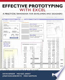 Effective prototyping with Excel a practical handbook for developers and designers /