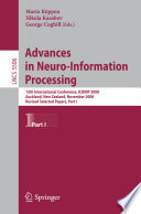 Advances in neuro-information processing : 15th international conference, ICONIP 2008, Auckland, New Zealand, November 25-28, 2008 ; revised selected papers /