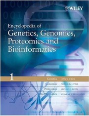 Encyclopedia of genetics, genomics, proteomics, and bioinformatics : 8 volume set /