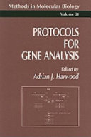 Protocols for gene analysis /