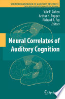 Neural correlates of auditory cognition /