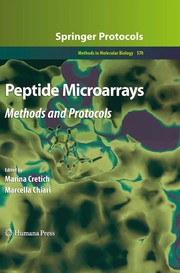 Peptide microarrays : methods and protocols /