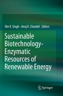Sustainable biotechnology-enzymatic resources of renewable energy /