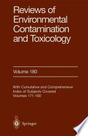 Reviews of environmental contamination and toxicology