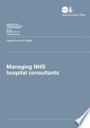 Managing NHS hospital consultants : Department of Health : report /