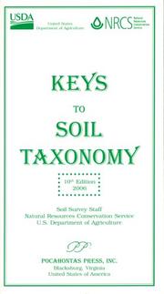 Keys to soil taxonomy /