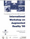IEEE and ACM International Workshop on augmented reality : IWAR '99 : / proceedings /