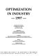 Optimization in industry, 1997 : presented at the conference, Optimization in Industry, March 23-27, 1997, Palm Coast, Florida /