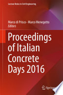Proceedings of Italian Concrete Days 2016 /