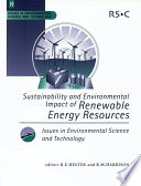 Sustainability and environmental impact of renewable energy sources