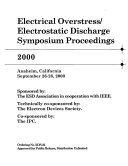 Electrical Overstress/Electrostatic Discharge Symposium proceedings, 2000 : Anaheim, California September 26-28, 2000 /