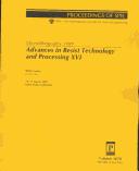 Advances in resist technology and processing XVI : Microlithography 1999 : 15-17 March, 1999, Santa Clara, California /