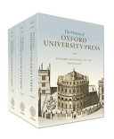 The history of Oxford University Press /