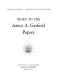 Index to the James A. Garfield papers