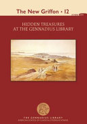 Hidden treasures at the Gennadius Library /