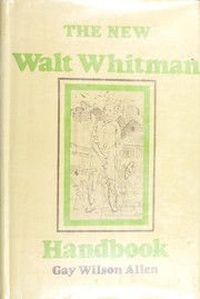 The new Walt Whitman handbook /