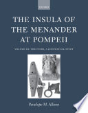 The insula of the Menander at Pompeii