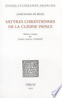 Satyres chrestiennes de la cuisine papale /