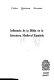 Influencia de la Biblia en la literatura medieval espa�nola /