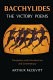 Bacchylides : the victory poems /