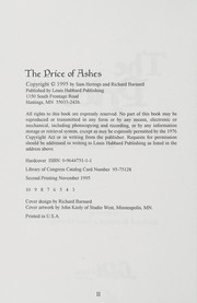 The price of ashes /
