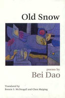 Old snow : poems /