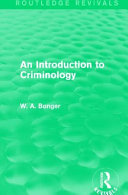 An Introduction to Criminology /