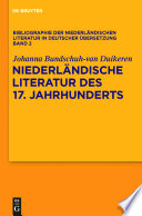 Bibliographie der niederländischen Literatur in deutscher Übersetzung.