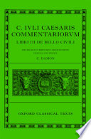 C. Iuli Caesaris commentariorum libri III de Bello civili /