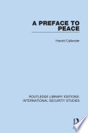 PREFACE TO PEACE