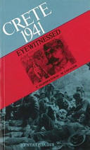 Crete 1941, eyewitnessed /