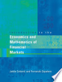 Introduction to the economics and mathematics of financial markets